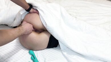 I Caught My Stepdaughter after Masturbating and Taught Her how to Do It