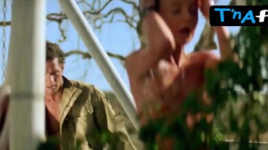 Arkie Whiteley Breasts Scene in Razorback