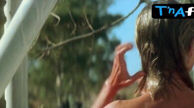 Arkie Whiteley Breasts Scene in Razorback