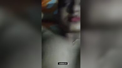 Newly Married Sexy Wife Fucking And Pressing Boobs By Husband Xxx.