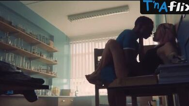 Emma Mackey Sexy Scene in Sex Education