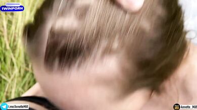 Мачеха пообещала искупаться голышом. Обманула, но зато дала.