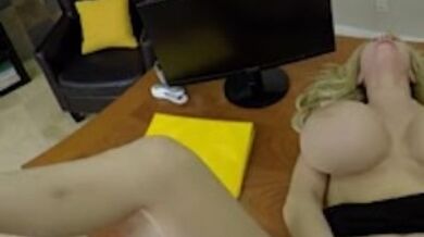 MILF Employee Relives Co-Worker's Stress With Anal Creampie