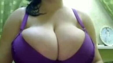 Massive Natural Tits On Webcam