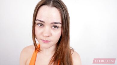 My POV Audition of Trinity Olsen Where I Ride Her Hard in Doggy and Came Inside Her With A Big Load