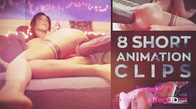 Famous Game Characters Anal Riding Huge Dick Dildo In A 3d Animation By Speerph