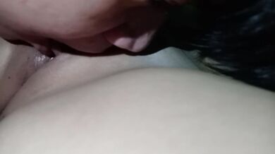 the taste of your wife's pussy I ate while you were abroad