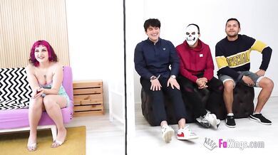 Desperate Spanish teen Mei tries our BLIND DATE to fuck hard once and for all