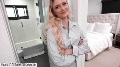 Hot Blonde Agent with Amazing Ass Fucks Real Estate Investor at Her ShowingkIt1i8m