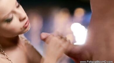 Blonde is So Sensual Giving This BJ