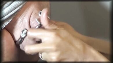 Latina MILF Slutwife Locks Cuckold Husband in Chastity Cage (Episode 1)