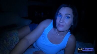 Mom's best friend stayed for a sleepover