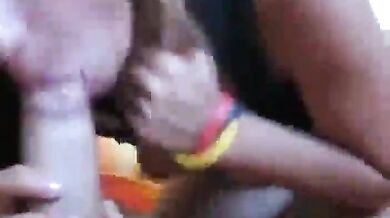 Horny Amateur Couple Football and Fucking POV