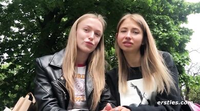 Ersties - Sexy Blonde Girls Enjoy Their Lesbian Time Together
