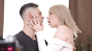 Blonde babe drilled and filled with cum