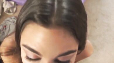 Arielle faye got daddys attention deepthroat blowjobs college asmr