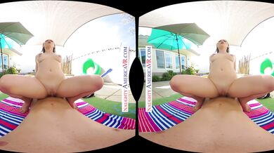 Your Woman's Slutty Friend Aubrey Sinclair Shows You How Fantastic Her Juicy Bubble Butt Looks Both In And Out Of A Thong