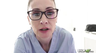 56 YO Granny Nurse Fucks Patient