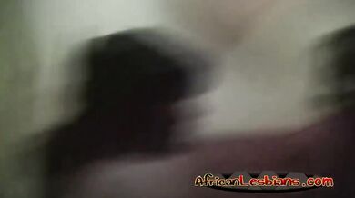 Amateur Busty African Lesbians Making Out In Bed