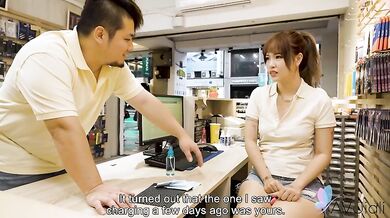 Cute Shop Worker Bad Bad Gets Caught Masturbating At Work