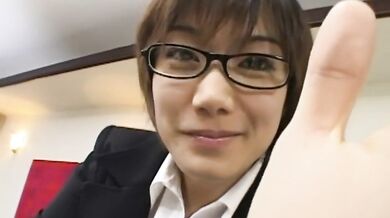 Cum eating asian teen sucks dick