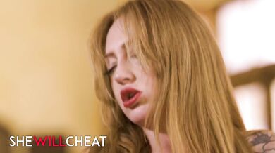 SHE WILL CHEAT - Kendra Cole Makes A Conversation With Her Neighbour While She Sucks His Fingers