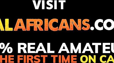 African First Date Turns Into Amateur Homemade Fuck Fest