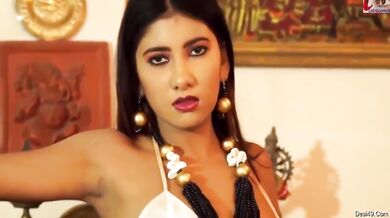 Flirty Indian fashion shoot audition
