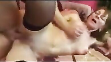 Granny showing some blowjob skills at her age Part I