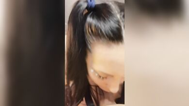 Best Blowjob FaceFuck And Deepthroat With Cum In Mouth
