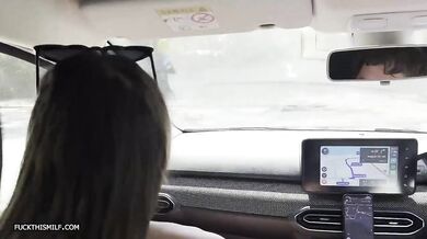 Beach Trip Ended Up Swallowing Cum In The Car _ Laura Quest