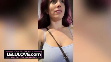 Big boobs babe spread pussy creampie closeup, cumshot on ass, female financial domination JOI, creamy fingering - Lelu Love