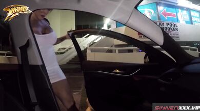 STREET HOOKER CAR QUICKIE AUBREY BLACK POV ROLEPLAY