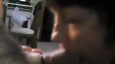 Crackwhore Michelle munches my manmeat