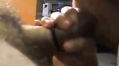 Crackwhore Michelle munches my manmeat