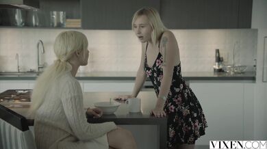 VIXEN Naughty babe fucks her sisters man