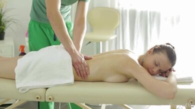 Beautiful Slut Angelica Is Drilled After A Warm Massage Session!