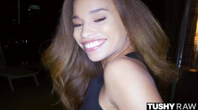 TUSHYRAW Petite Cecilia Gets Her Tight Asshole Filled Up - Cecilia Lion