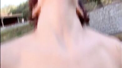 Hot Lesbian action on the sunbed (Juliana Campos)