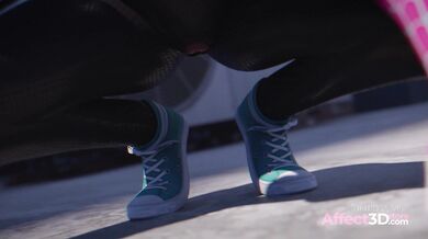 In Spider's Web - 3D Animation Superhero Porn