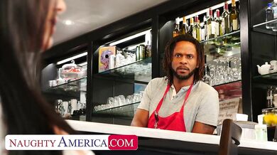 Busty Wife Jennifer White Cheats On Husband With Big Dick Waiter