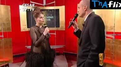 Laetitia Casta Breasts Scene in Cesar Film Awards