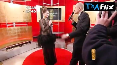 Laetitia Casta Breasts Scene in Cesar Film Awards