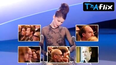 Laetitia Casta Breasts Scene in Cesar Film Awards