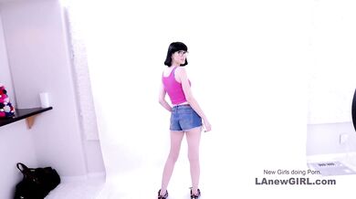 Beautiful New Young Model gets PussyFucked by Fake Agent