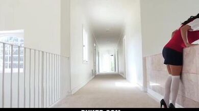 Dyked - Skinny Teen (Sadie Pop) Dominated & Fucked By Tutor (Tia Cyrus) Porn