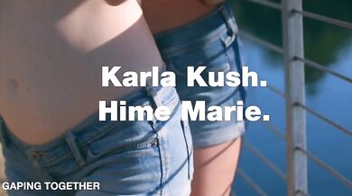 TUSHYRAW TWO FOR ONE Top Threesome Compilation - Emily Willis