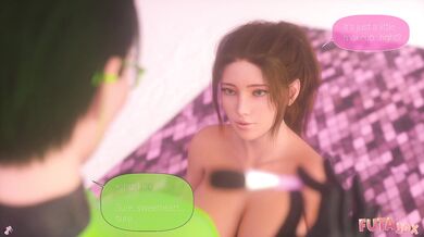 Futa3dX - Blonde Bimbo Barbie Gets Trained And Fucked By Hot Redhead Futa Babe - Comic