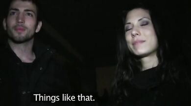 PublicAgent Spanish babe fucks stranger for cash