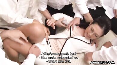 Yui Komine Gets Double Penetrated At School